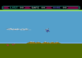 Choplifter!-Atari 8bit