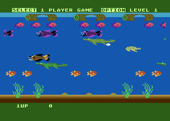 Frogger II-Atari 8-bit