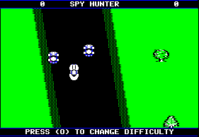 Spy Hunter-Apple II