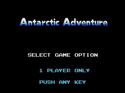 Antarctic Adventure screen