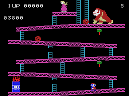 Donkey Kong screenshot