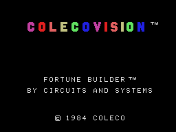 Fortune Builder title screen