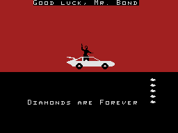 James Bond title screen