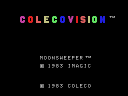 Moonsweeper title screen