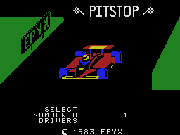 Pitstop title screen