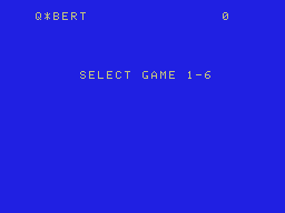 Q*Bert screen