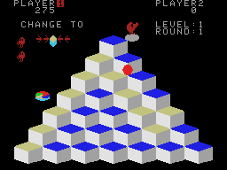 Q*Bert screen