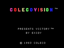 Victory title screen