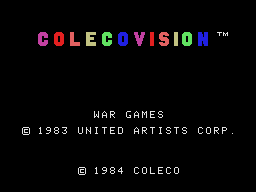 Wargames title screen