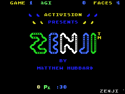 Zenji title screen