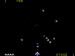 Gyruss screenshot